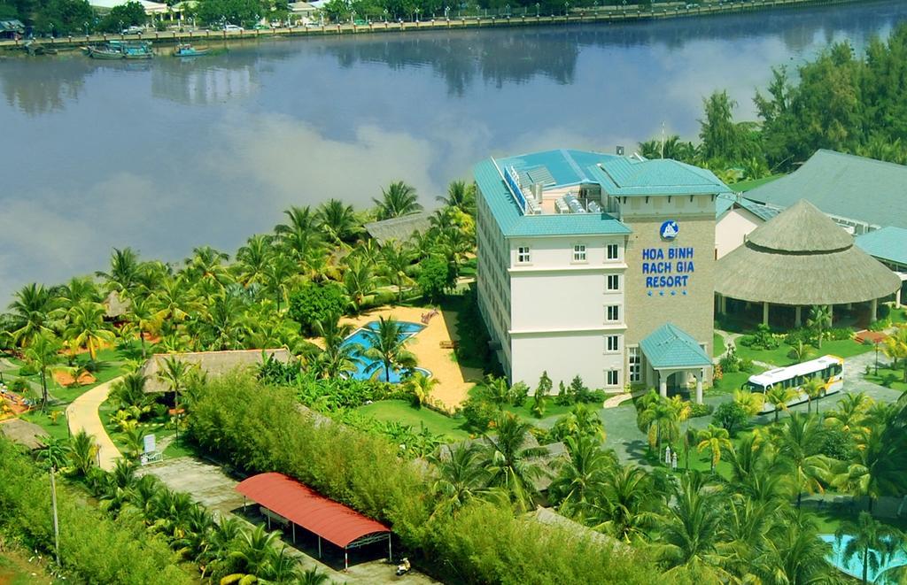 Hoa Binh Rach Gia Resort 락자 외부 사진